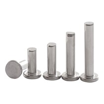 M2M2 M2M2 5M3M4M5M6 GB109 GB109 steel 304 flat head rivet solid rivet hand striking knockdown rivet