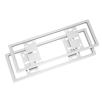 Suitable for Porsche license plate side frame Cayenne Panamera Macan911 new traffic regulations license plate frame