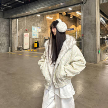 American loose double-sided mountain carving jacket American loose double-sided mountain carving jacket