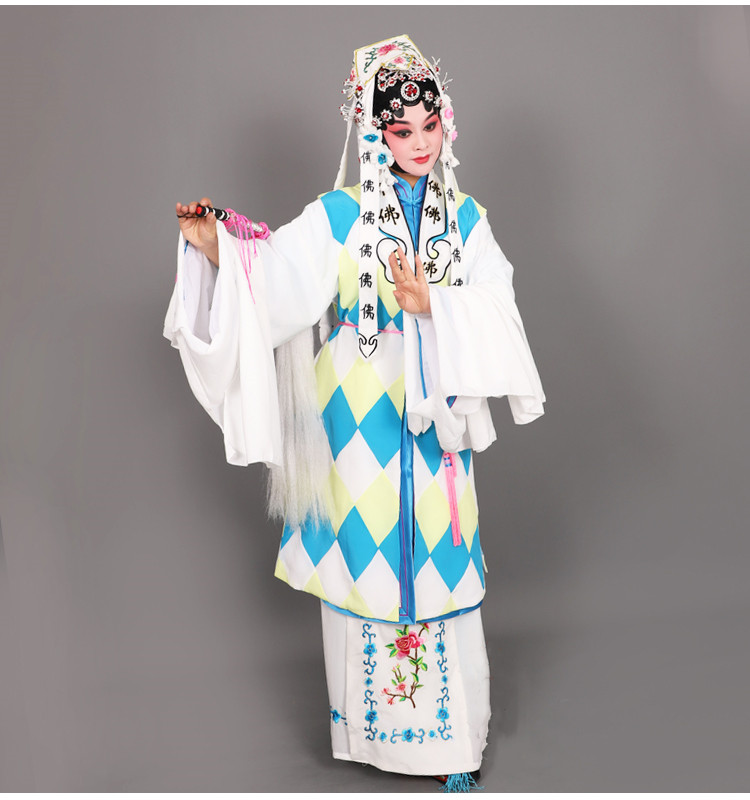 Xiangyang costumes, operas, Jingyue dramas, nuns, Taoist, shoulders, Kanhuadan costumes, Taoist clothes and hats