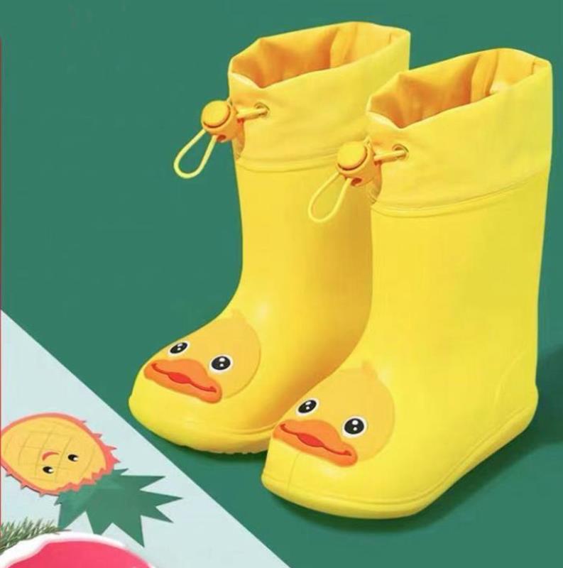 Children's rain shoes, boys, babies, girls, cute waterproof rubber shoes, children's rain boots, children's water shoes, children's non-slip