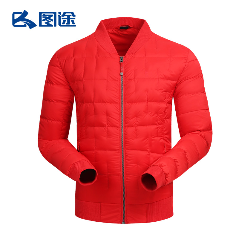 Pictured outdoor Acome Acorn Men and women Couples baseball collar Jersey Extreme Light Down Clothing Warm Windproof Jacket