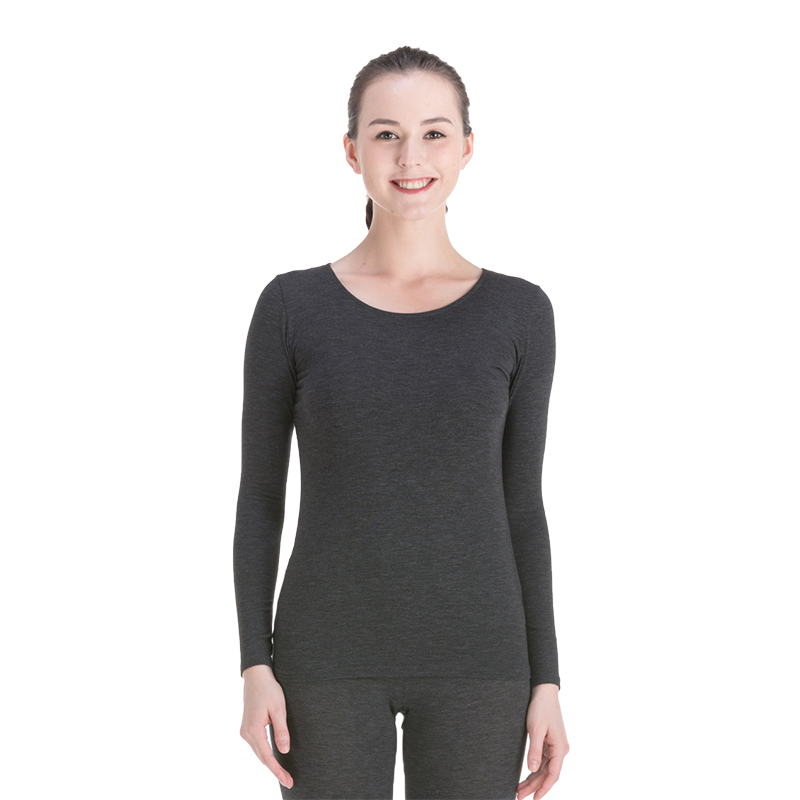 Tour Outdoor Senselead Couple Couple Cozy Long sleeve Warm T-shirt Soft skin-soft sweater