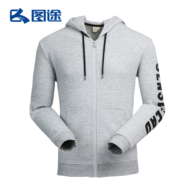 Pictured outdoor spring-autumn Senselead men's hat cardio-hoodie clothing cotton quality base 100 hitch sports casual blouses