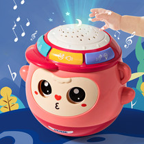 Children not tumblers clapping a drummer for a puzzle early to teach 0-1-year-old baby music for more than 6 months a baby toy