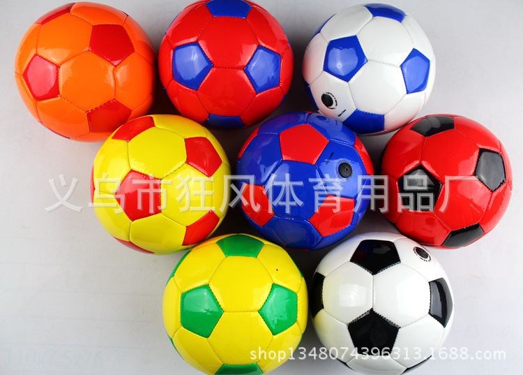Manufacturers supply machine stitched football No. 2 pvc football mini football children training durable kick ball