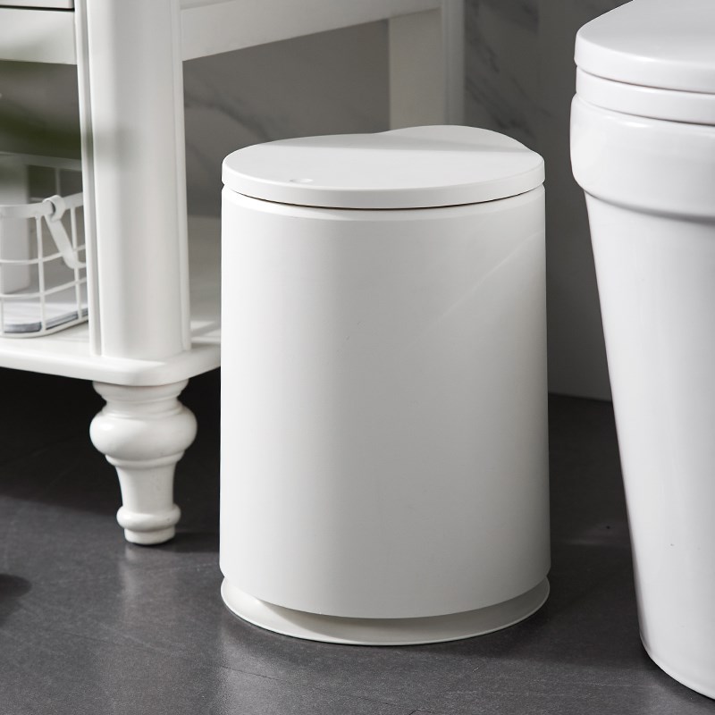 European Style Trash Can with lid Home Nordic Living room Bedroom Kitchen Makeup Room Creative Trash Cans LITTLE BIG NAME
