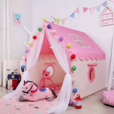 Children's tent indoor Princess Girl Toy Game house small house castle home baby sleeping bed artifact
