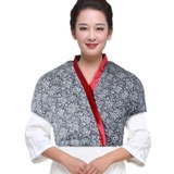 Бархатная наплечная подушечка из моксы с электрическим подогревом, горячий компресс на шейный позвонок, прижигание плеч, бархатная теплая шаль для прижигания из моксы, оригинальный бытовой продукт для бездымного дома