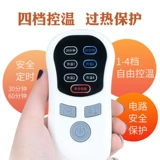 Бархатная наплечная подушечка из моксы с электрическим подогревом, горячий компресс на шейный позвонок, прижигание плеч, бархатная теплая шаль для прижигания из моксы, оригинальный бытовой продукт для бездымного дома