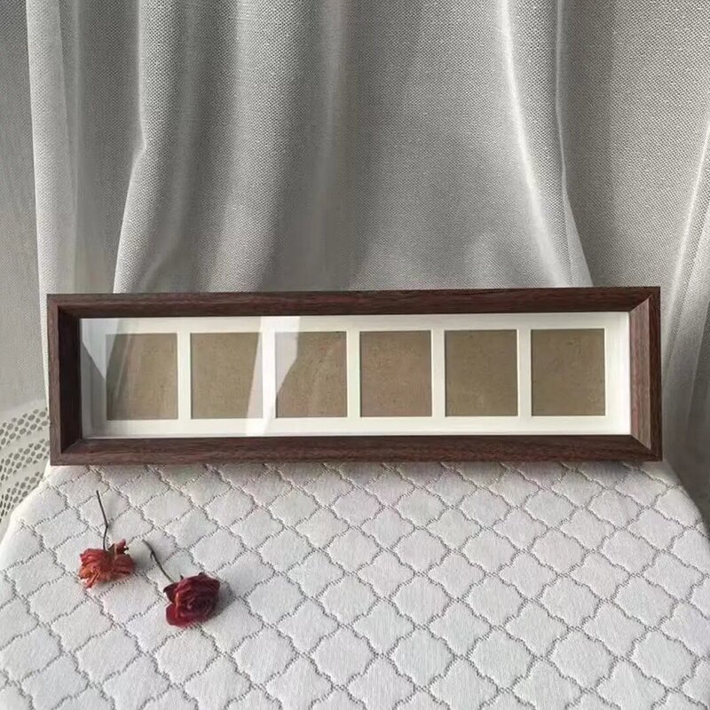 Six-Row Photo Frame Display Stand, Picture Frame for Living Room Entrance Decoration, Ornament for Displaying Coins, Photo Frame for Crafts Collection and Gift Giving Six-Row Photo Frame Display Stand, Picture Frame for Living Room Entrance Decoration, Ornament for Displaying Coins, Photo Frame for Crafts Collection and Gift Giving