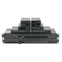 Minchen 1-way 2-way 4-way 8-way 16-way 32-way 48-way 64-way telephone network optical transceiver network transceiver telephone to optical fiber transmission single-mode single fiber PCM telephone optical transceiver 1 pair