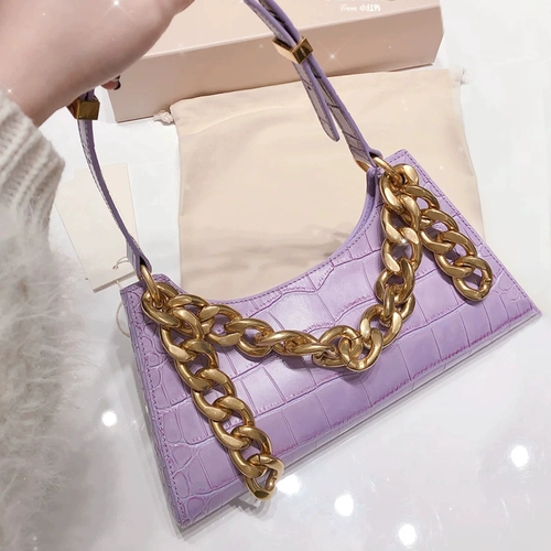 Универсальная модная сумка подмышку, цепь на цепочке, сумка на одно плечо, популярно в интернете