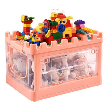 Joyingbaby cartoon castle toy storage box