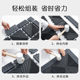 Outdoor Non-Slip Mat for Entrance, Hotel Entrance Mat for Snowy Weather, Dirt-Scraping Mat, Interlocking Foot Mat, Waterproof Step Mat