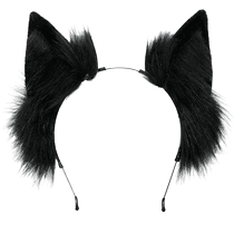 Sexy cat ear headdress rabbit fox ear headband tail headband with bell hairpin female role play