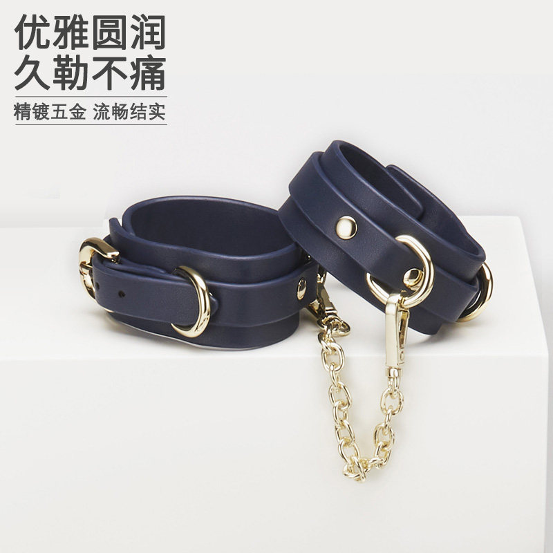 Roomfun sm bondage bundle set sexy handcuffs shackles shackles sp training punishment torture tool leather soft