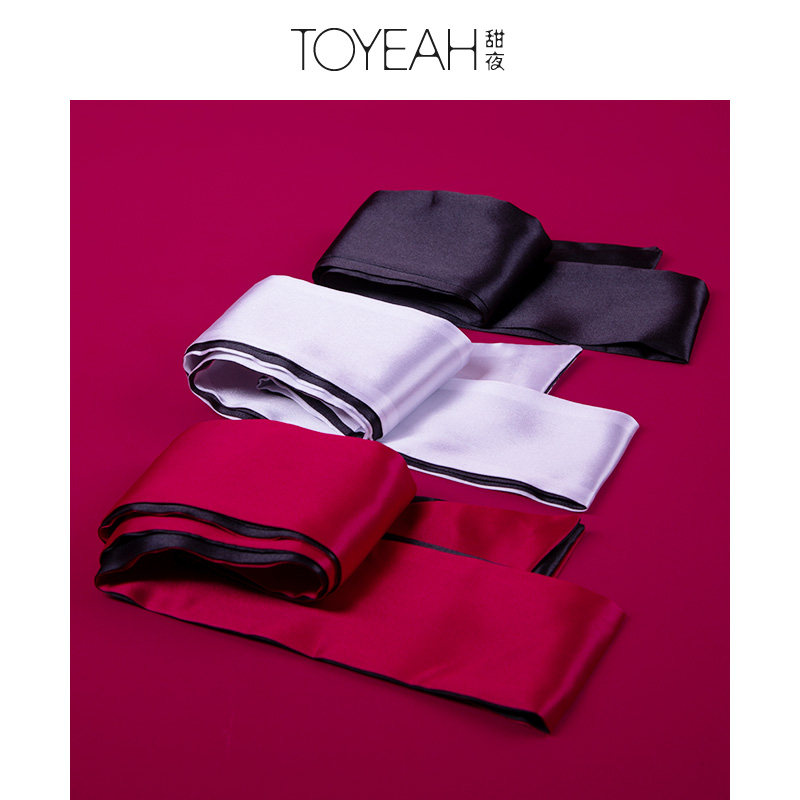 sm props blindfold love interest articles silk straps bondage shade blindfold blindfold and conjugal passion tie-up