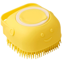 Dog bath brush Bichon Frize small dog bath special brush pet puppy bath cleaning massage silicone comb