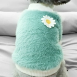 Новая домашняя одежда Teddy Bieme Bami Snowy Vips, маленькие щенки, собачья жакеты, маленький свитер ромашки