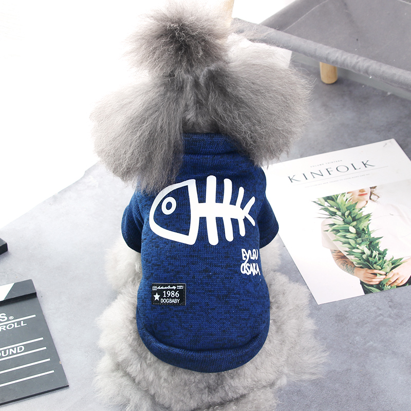 Puppy Dog Clothing Teddy Small Dog Winter Pets Spring and Autumn Fa Dough Doll Cat Clothes