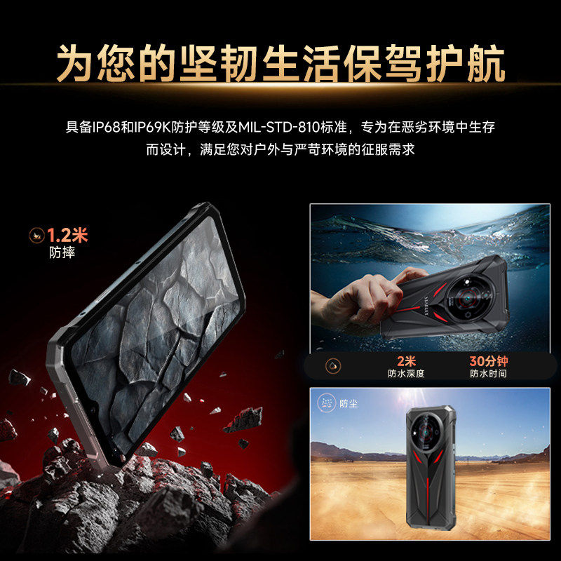 别被“三防电霸”忽悠了！这台乐易星耀One，真能扛住外卖小哥的天天摔？_手机_淘宝数码网