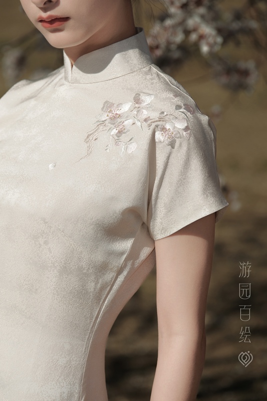 Garden Art Collection｜Original Design Limited Edition White Peach Blossom