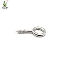 Weizhixing sheep eye ring iron nickel plated cup hook sheep eye hook multi-specification sheep eye ring self-tapping screw question mark hook
