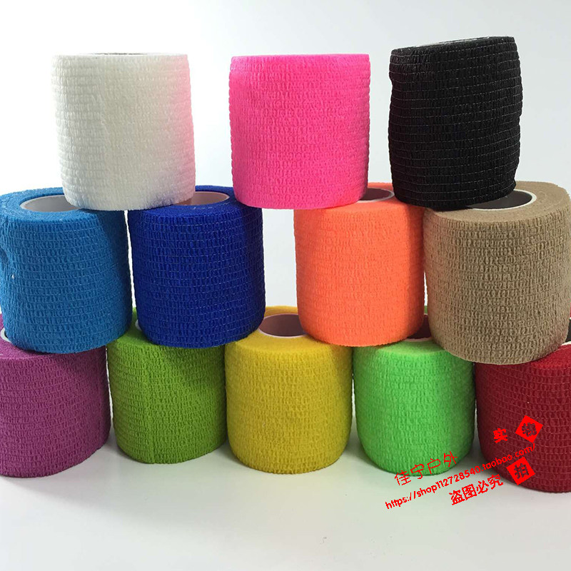 Sports Bandage Tape Pet Self-Adhesive Bandage External Ankle Brace Wrist Leg Basketball Elastic Elastic Bandage Infusion