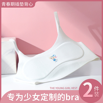 Developmental girls underwear with ice wire anti-bump girls junior high school students in the development period