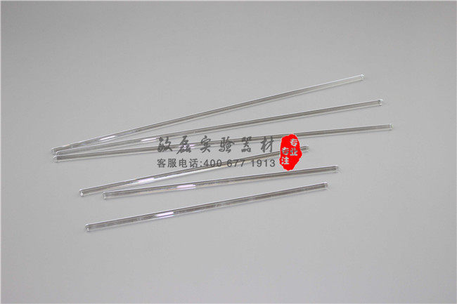 Glass rod glass stirring rod drainage rod guide rod glass rod corrosion-resistant transparent 15-40cm special for laboratory teaching