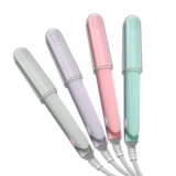 Маленькая кудрявая портативная безвредная челка, не повреждает волосы