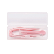 Contact lens tweezers contact lens clip auxiliary suction stick remover with transparent box portable storage box