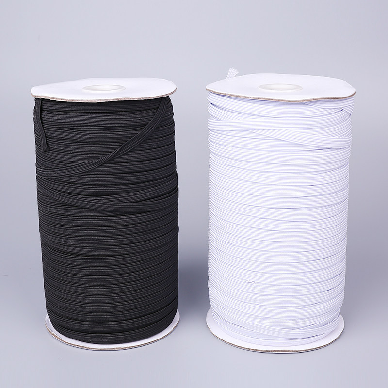 0 3 0 6cm black and white elastic elastic band rubber band wide clothes waist accessories handmade DIY household mask rope