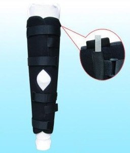 Knee orthopedic external fixation support bracket adjustable knee lower extremity joint orthosis knee fixator