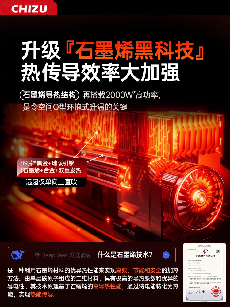 Baseboard Heater 2025 New Model Fan Heater for Home Use, Bathroom Heating, New Energy-Saving and Electricity-Saving Device