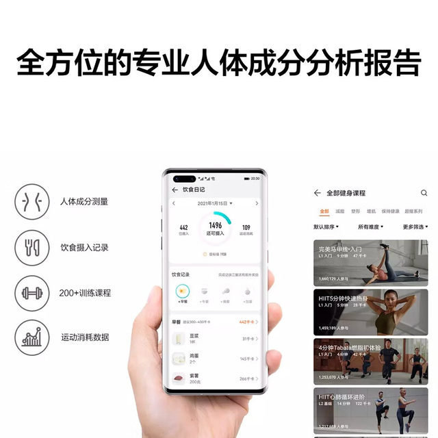 Huawei Body Fat Scale 3Pro Intelligent Accurate Home Electronic Scale Adult Health Professional Weight Loss Weighing Fat Test Men's and Women's Dormitory Bluetooth Wifi Human Body Scale Official Original Authentic