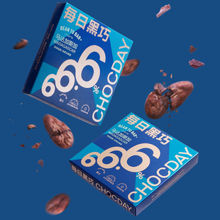 每日黑巧666幸运黑巧克力6片