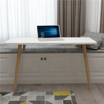 Floating window changed to desk floating window desk small table floating window sill book table high and short legs home bedroom