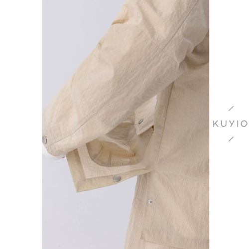 Тефлоновая анти -дирт -настройка Kuyiou/слегка морщинный нейлоновый мульти -карман