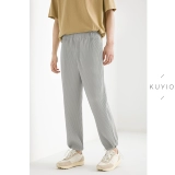 Kuyiou/lifetime плиссированная нога накачала веревочный балки трижды раздавливая плиссированная свободная талия.