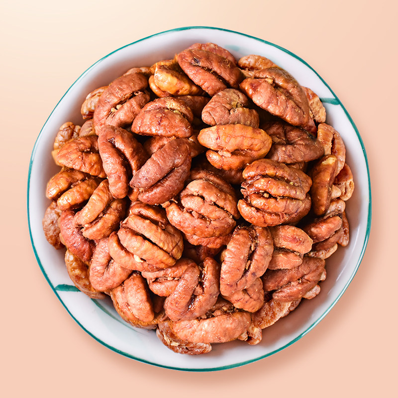 New Lin'an wild pecan kernels Small walnuts walnut meat pregnant nut snacks canned 150gx2 cans