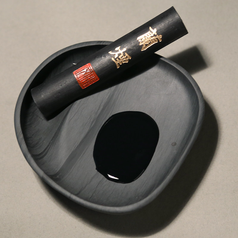 Zhang Xiaofeng rubbing ink bar ink block pure handmade natural refined oil smoke ink emblem ink hand rubbing ink strip suit 12 Grinding Ink Ingots House Four Treasures High-end Brush Calligraphy Students Beginners
