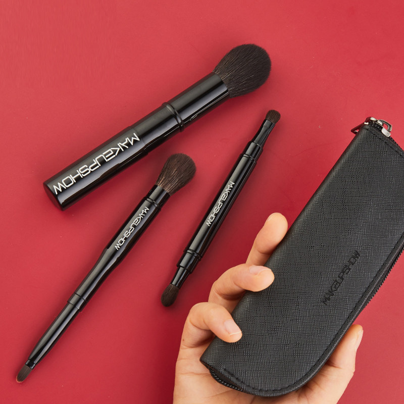 The Phantom Card Show Makeup Brush Portable Small Sleeve Meme Your Type Double Head Eye Shadow Brush Lip Brushed Blush Brushed Magic Combination Three clothes