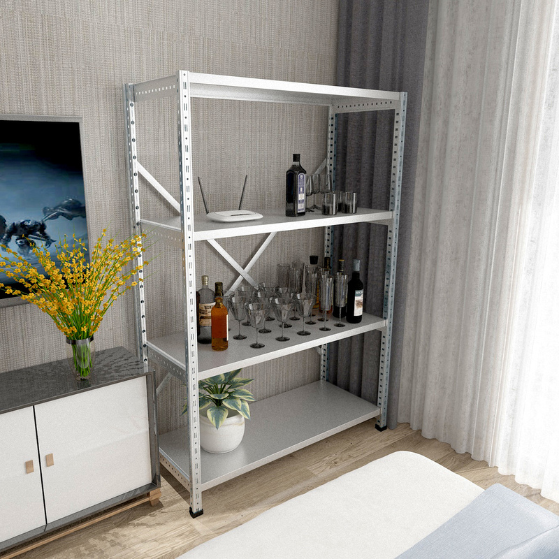 【Direct Discount】Scholz German Quality Shelving Unit 1.5m Metal Rack for Living Room, Kitchen, Office, Balcony, Warehouse