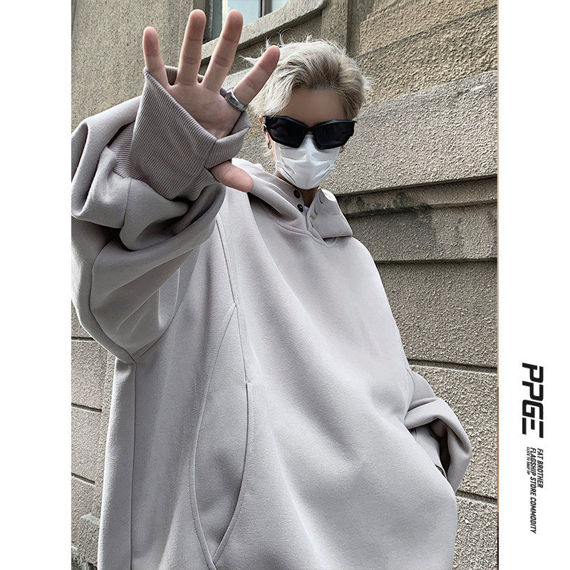 500g weight lbs necropolis for men's autumn and winter style garnter thickened American retro tide card Hard quite even hat jacket oversize-Taobao