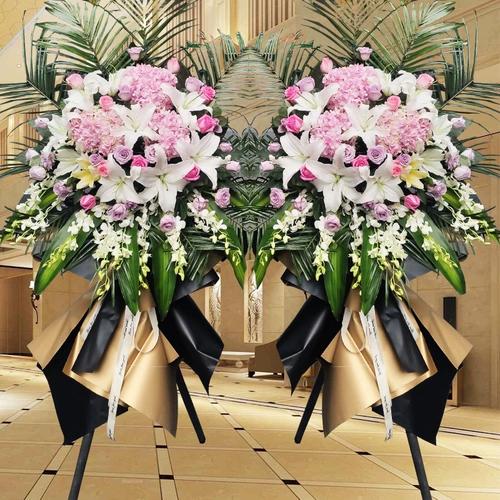 Шэньчжэнь открывает цветочные корзину в том же городе Zhuhai Suzhou Folashan Flower Express Performance Открытие бизнеса Открытие и перемещение празднования для отправки цветов