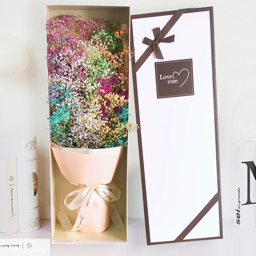 Все цветы по всему небу, звездное небо, бессмертная подарочная коробка цветов, букет рождения, жена, подруга, подарок Новый год подарок