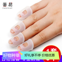 Finger Covers Guitar A1P60 - Guitar Finger Protectors Silicone Fingertip Covers Left Hand Pain Guard Finger Covers Especially