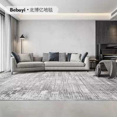 Beiboyi Turkey imported modern simple coffee table mat French light luxury living room carpet Bedroom bed blanket